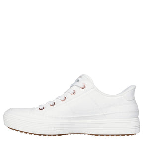 Skechers Slip-Ins Arch Fit Arcade See Ya There Sneaker Dame Hvid