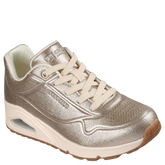 Skechers UNO – Shinin' Bright Sneaker Dame Guld Metallic