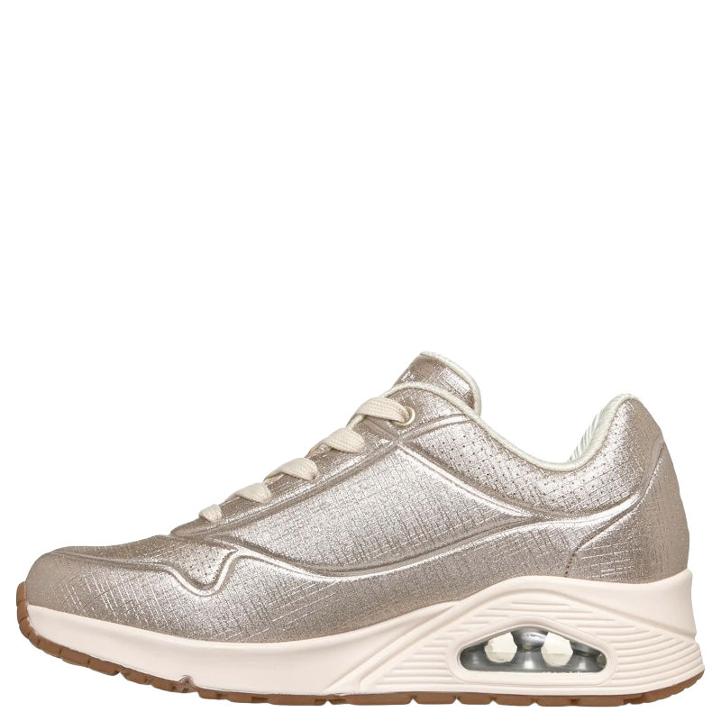 Skechers UNO – Shinin' Bright Sneaker Dame Guld Metallic