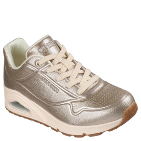 Skechers UNO – Shinin' Bright Sneaker Dame Guld Metallic