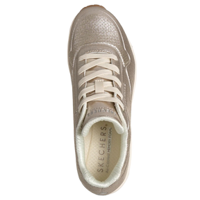 Skechers UNO – Shinin' Bright Sneaker Dame Guld Metallic