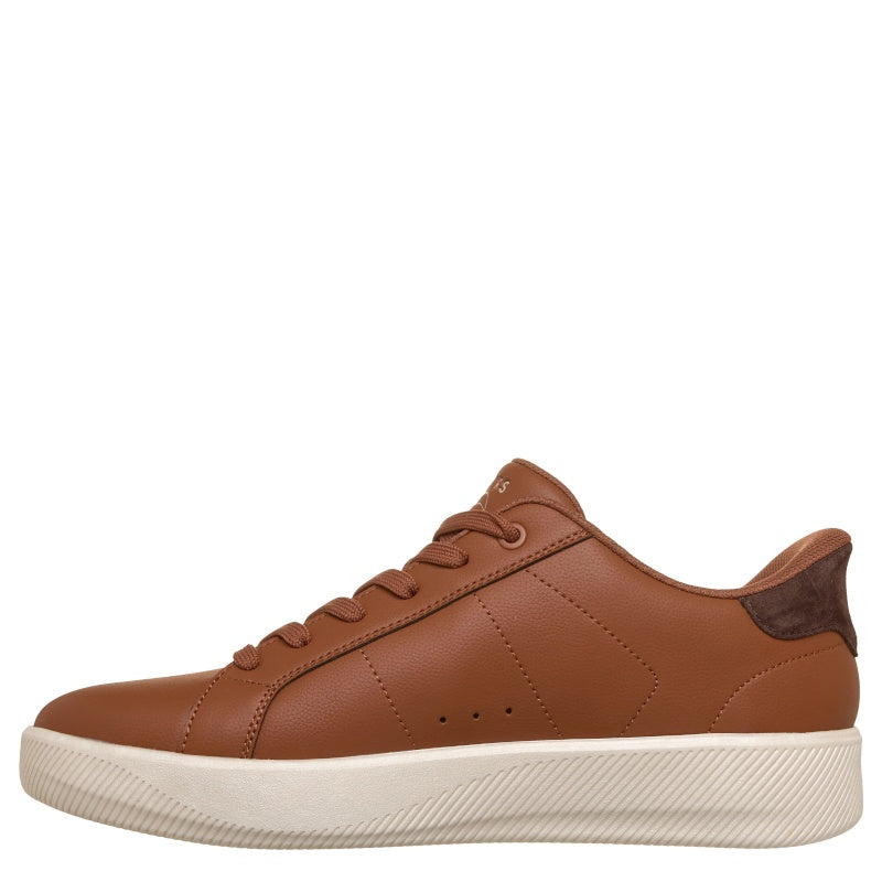 Skechers Slip-ins: Arch Fit Court Break Single Vented Sneaker Herre Brun