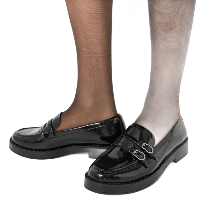 Tamaris 24348 loafer dame sort