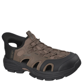 Skechers Relaxed Fit: Slip-ins: Fairport - Killian Sandal Herre Brun