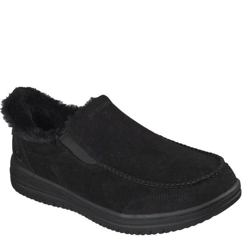 Skechers Slip-ins: Relaxed Fit: Murette Scofield Hjemmesko Herre Sort