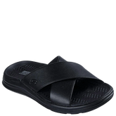 Skechers Relaxed Fit: Sargo - Dena Sandal Smutter Herre Sort