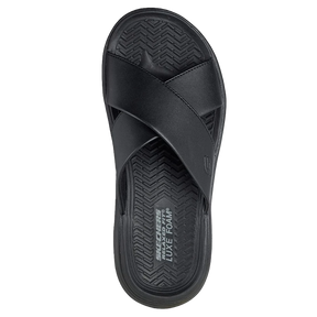 Skechers Relaxed Fit: Sargo - Dena Sandal Smutter Herre Sort