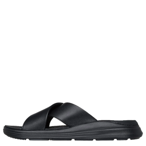Skechers Relaxed Fit: Sargo - Dena Sandal Smutter Herre Sort