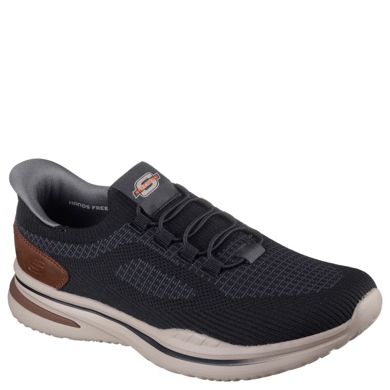 Skechers Relaxed Fit: Slip-Ins: Norlan Alonso Sneaker Herre Sort