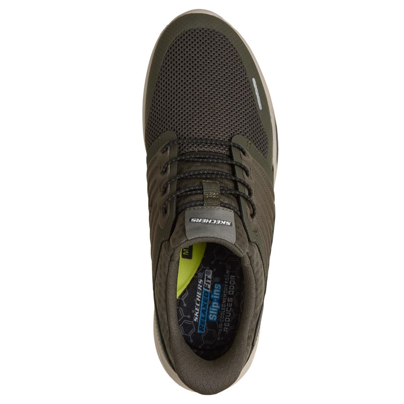 Skechers Relaxed Fit: Slip-ins: Slade - Luther Sneaker Herre Grøn