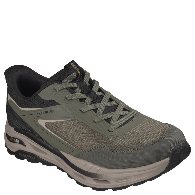 Skechers Relaxed Fit: Slip-Ins: Arch Orvan Ultra Tavon Sneaker Herre Grøn