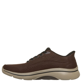 Skechers Slip:ins GO WALK Arch Fit 2.0 Percy Sneaker Herre Brun