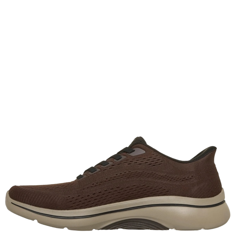 Skechers Slip:ins GO WALK Arch Fit 2.0 Percy Sneaker Herre Brun