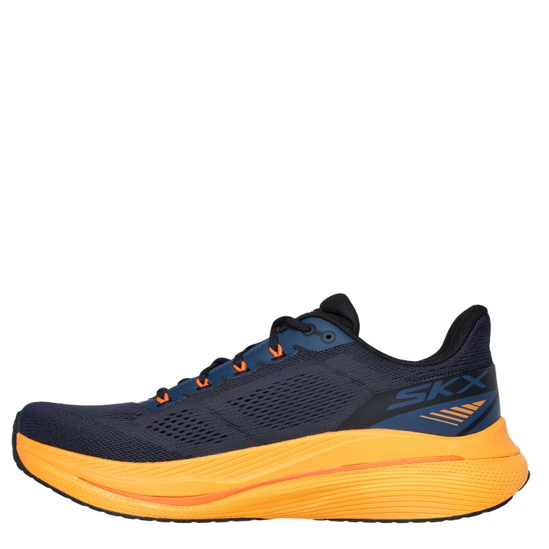 Skechers Max Cushioning Propulsion Sneaker Herre Blå Orange