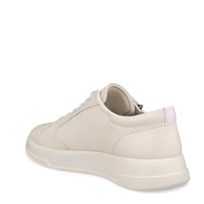 Ecco Move W Zip Lace sneaker dame beige
