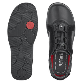 Green Comfort Walkie Windy Sko Dame Sort