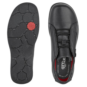 Green Comfort Walkie Wini Sko Dame Sort