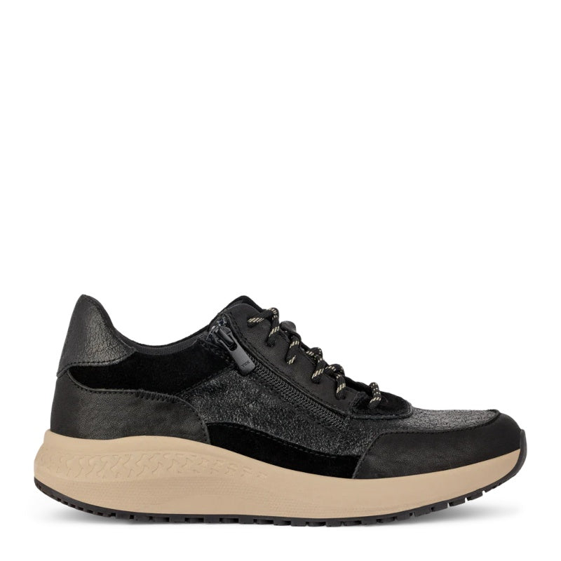 Green Comfort Zigga Zoya Sneaker Dame Sort