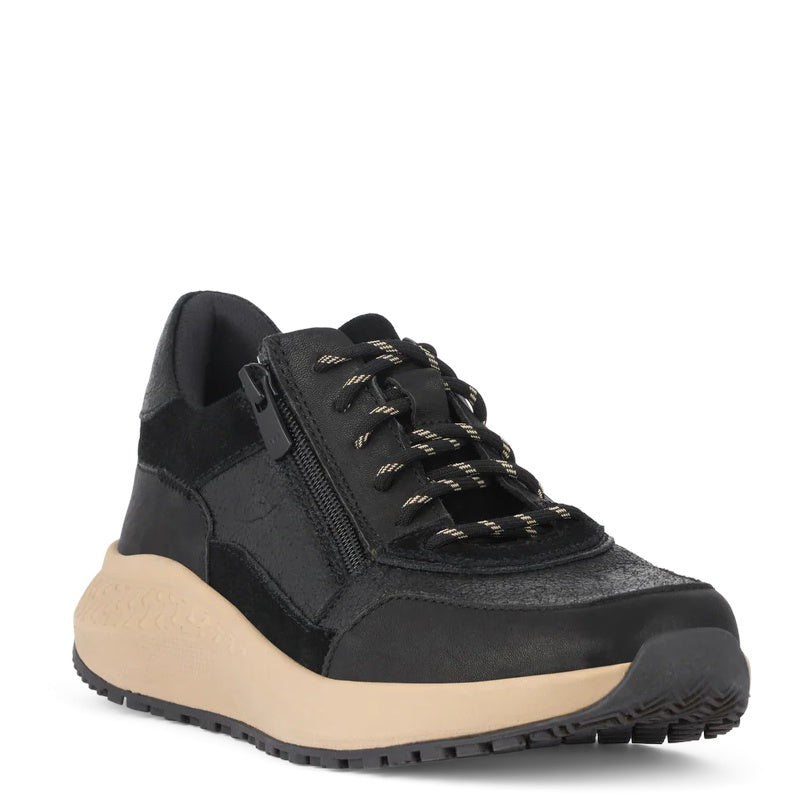 Green Comfort Zigga Zoya Sneaker Dame Sort