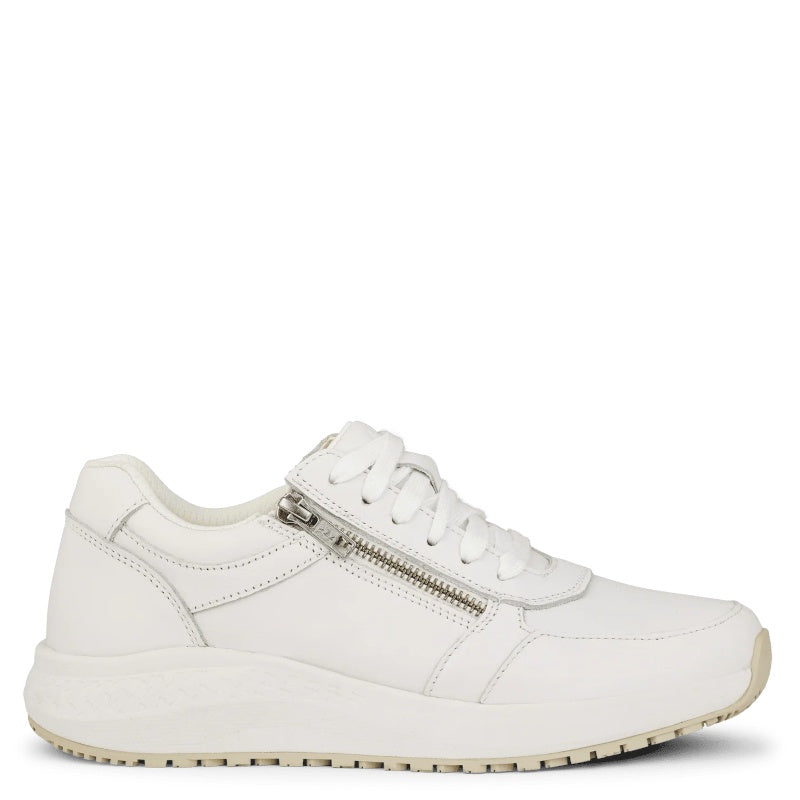 Green Comfort Zigga Zehra Sneaker Dame Hvid