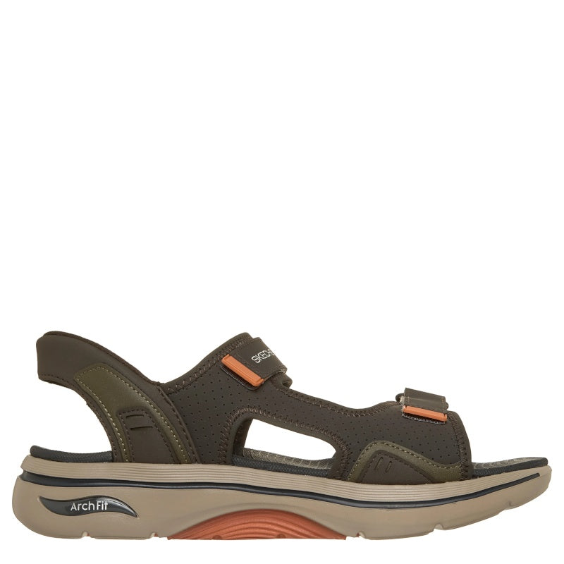 Skechers Slip:ins: GO WALK Arch Fit 2.0 – Rios Sandal Herre Grøn