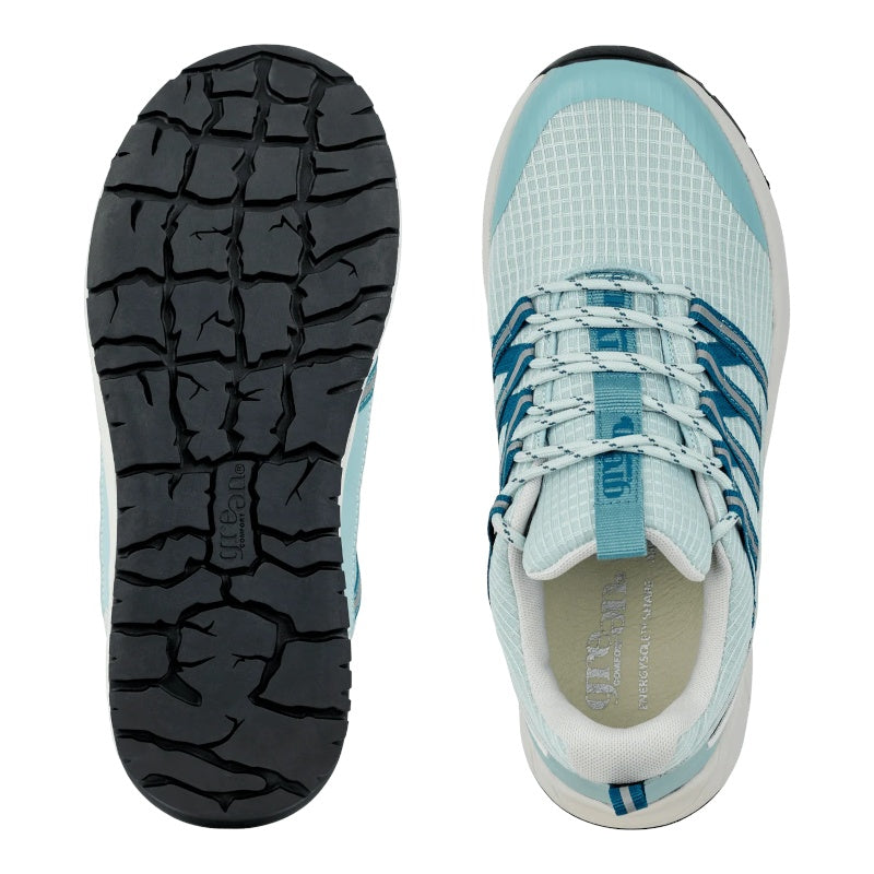 Green Comfort Path Pixie Mint Sneaker Dame Blå