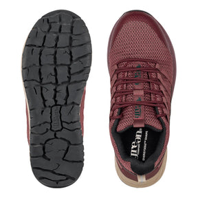 Green Comfort Path Pixie Sneaker Dame Bordeaux