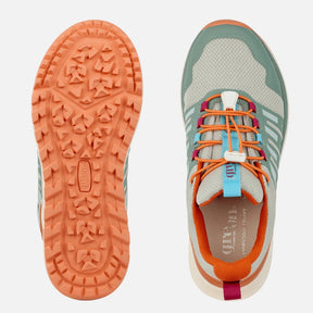 Green Comfort Track N' Trail Thea Rainbow Sneaker Dame Multi
