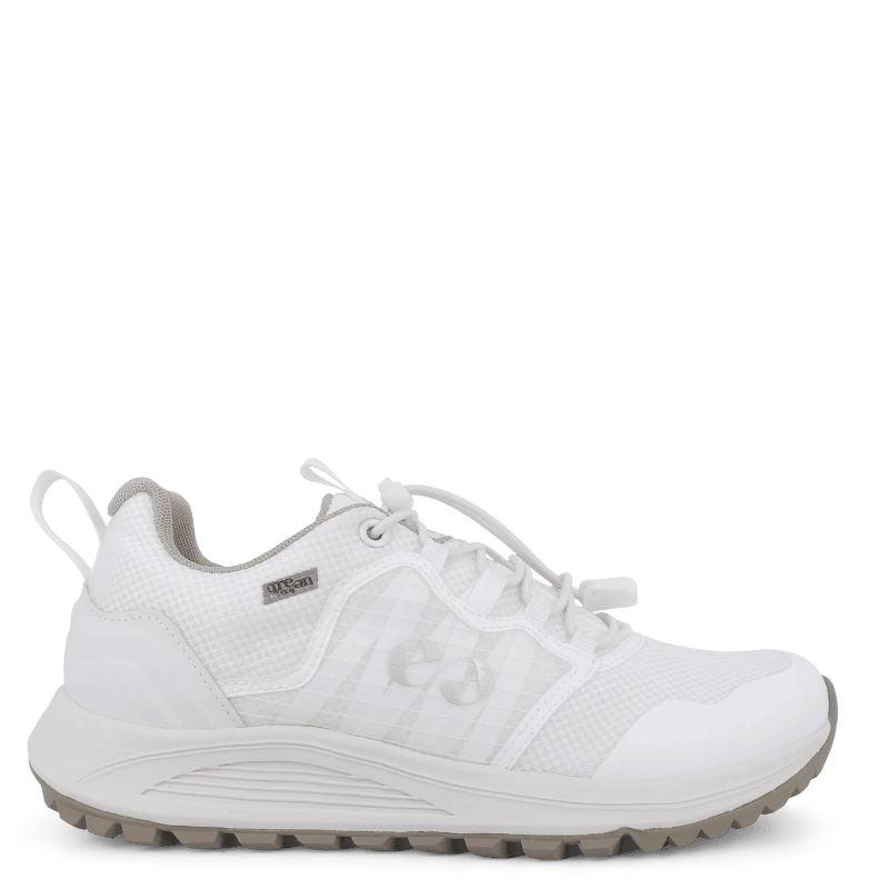 Green Comfort Track N' Trail Tora Sneaker Dame Hvid