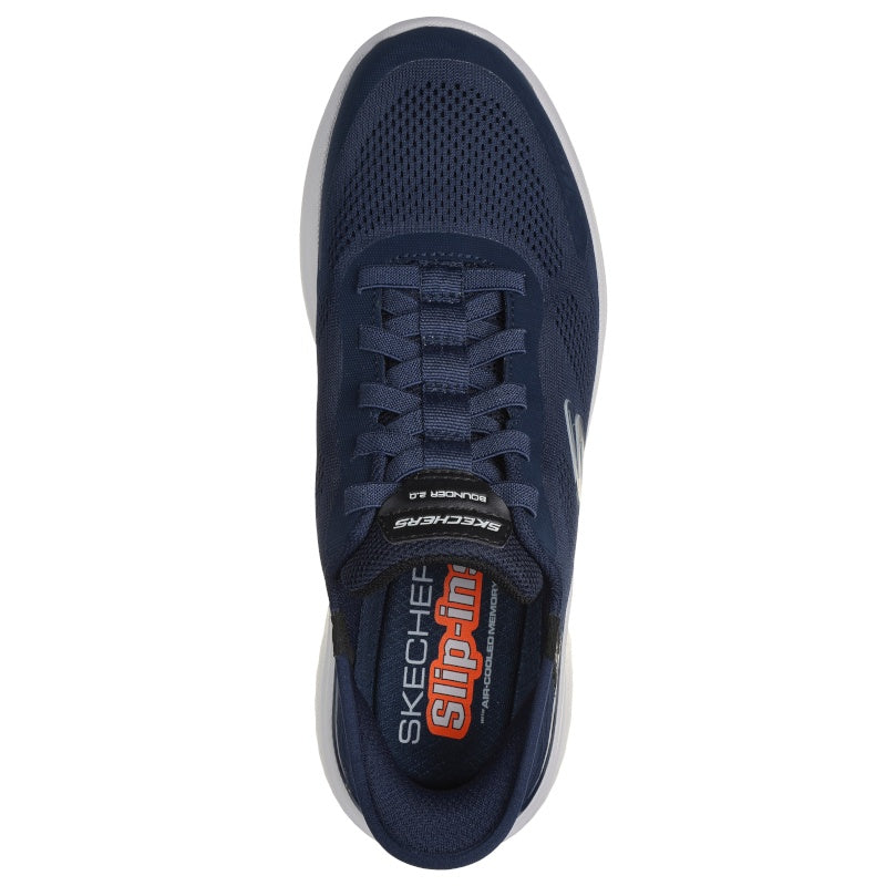 Skechers Slip-ins: Bounder 2.0 Emerged Sneaker Herre Blå