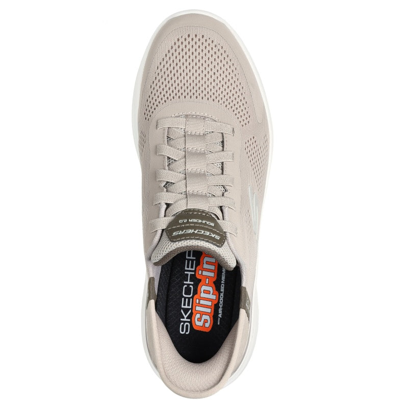 Skechers Slip-Ins: Bounder 2.0 – Emerged Sneaker Herre Beige