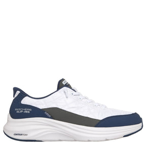 Skechers Slip-Ins: Contour Foam Cozy Fit Sneaker Herre Hvid