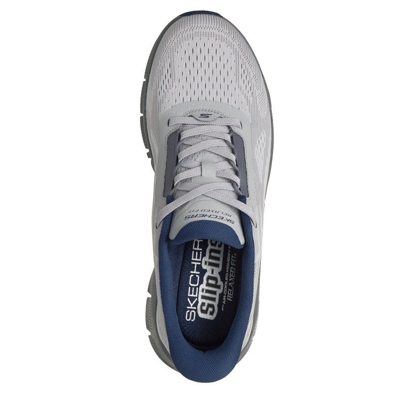 Skechers Slip-Ins: Relaxed Fit Flex Zayder Sneaker Herre Grå