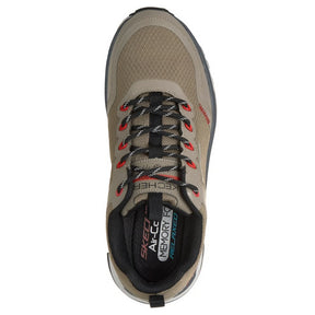 Skechers Waterproof Relaxed Fit: D'Lux Journey - Slate Peak Sneaker Herre Beige