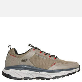 Skechers Waterproof Relaxed Fit: D'Lux Journey - Slate Peak Sneaker Herre Beige