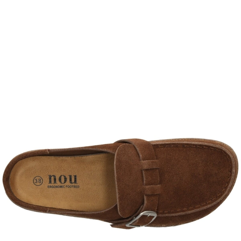 Nou Emilian Smutter Sandal Dame Brun
