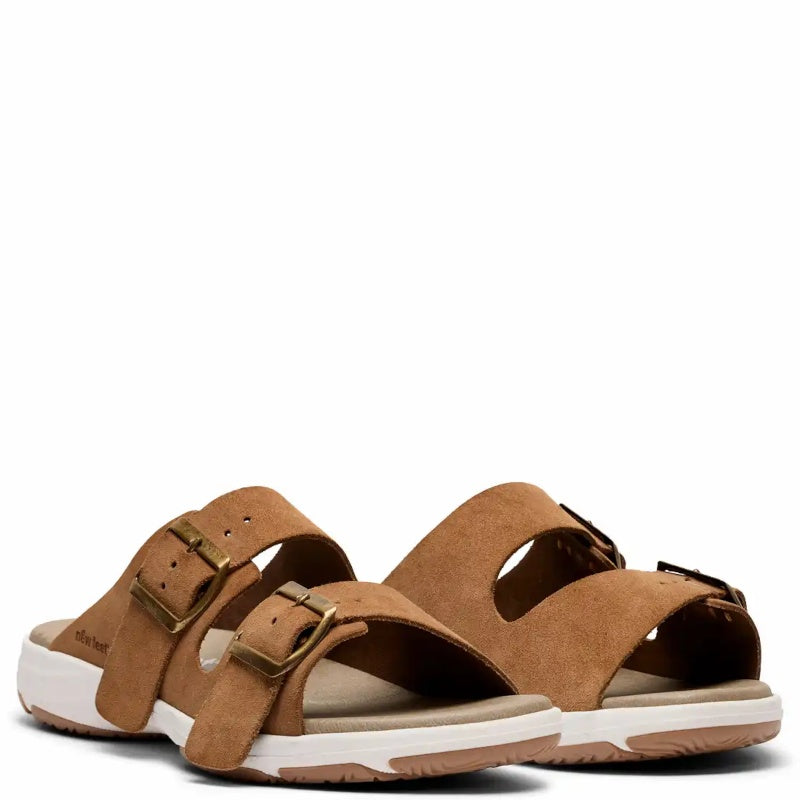 New Feet 261-47-1735 Smutter Sandal Dame Brun