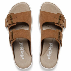 New Feet 261-47-1735 Smutter Sandal Dame Brun