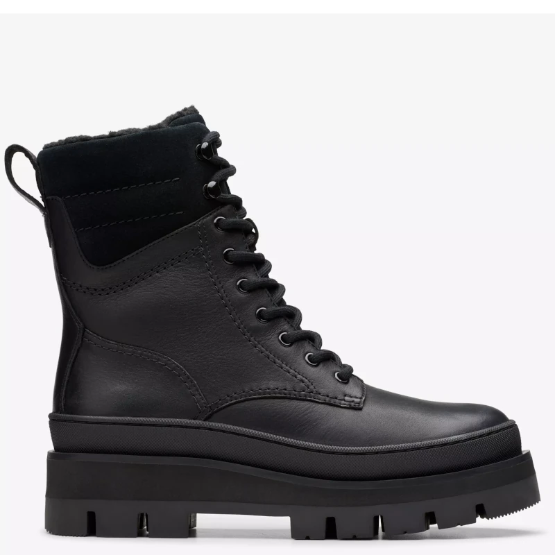 Clarks Orianna2 Hike støvle dame sort