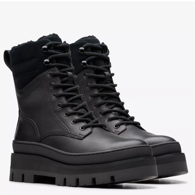 Clarks Orianna2 Hike støvle dame sort
