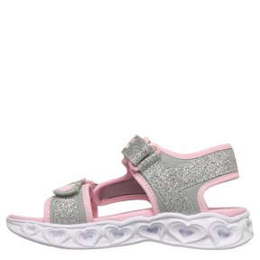 Skechers S-Lights: Heart Lights – Sugar Sparks Blinkesandal Børn Glimmer