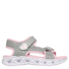 Skechers S-Lights: Heart Lights – Sugar Sparks Blinkesandal Børn Glimmer