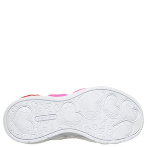Skechers S-Lights: Enchanted Heart Lights Sneaker Børn Sølv