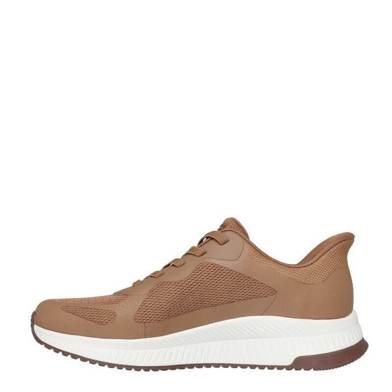 Skechers Slip-ins:  BOBS Squad 4 Sneaker Herre Brun