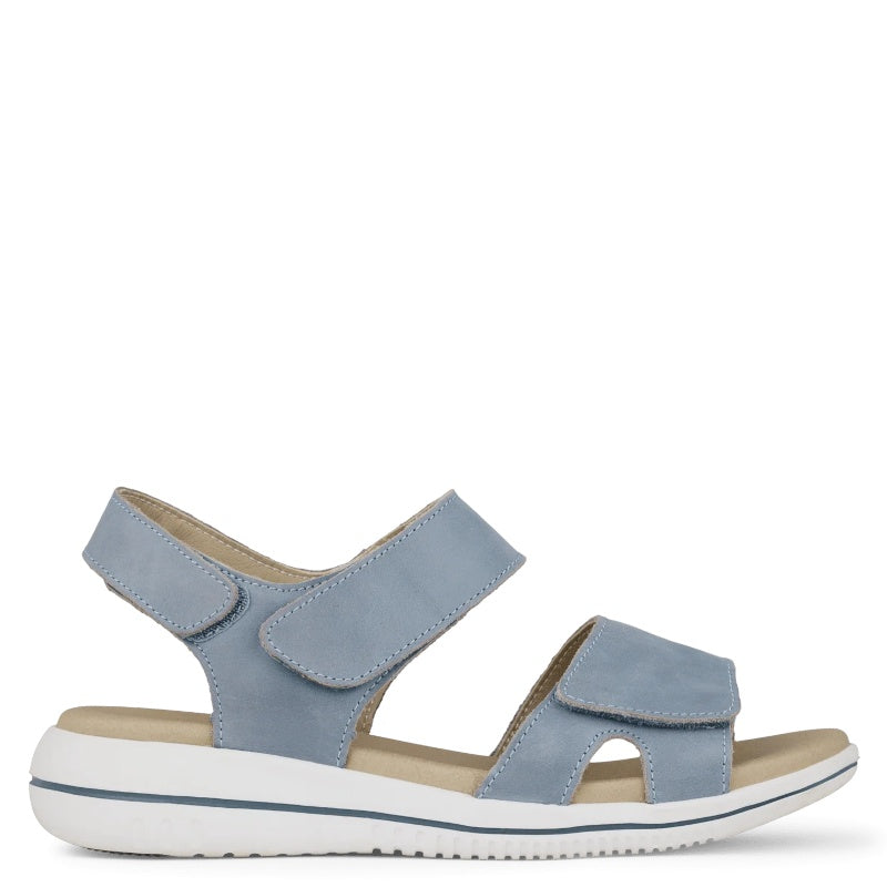 Green Comfort Leaf Lucy Sandal Dame Blå