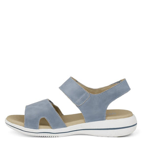 Green Comfort Leaf Lucy Sandal Dame Blå