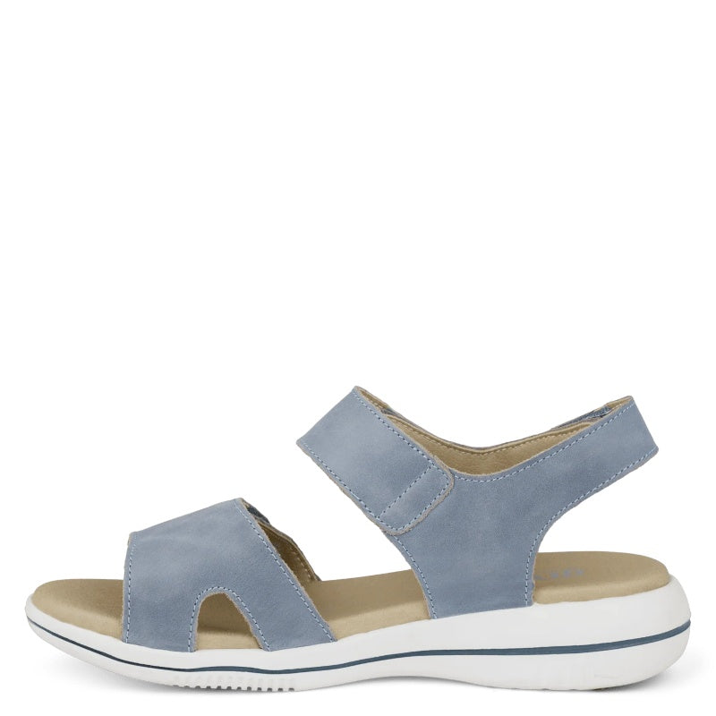 Green Comfort Leaf Lucy Sandal Dame Blå