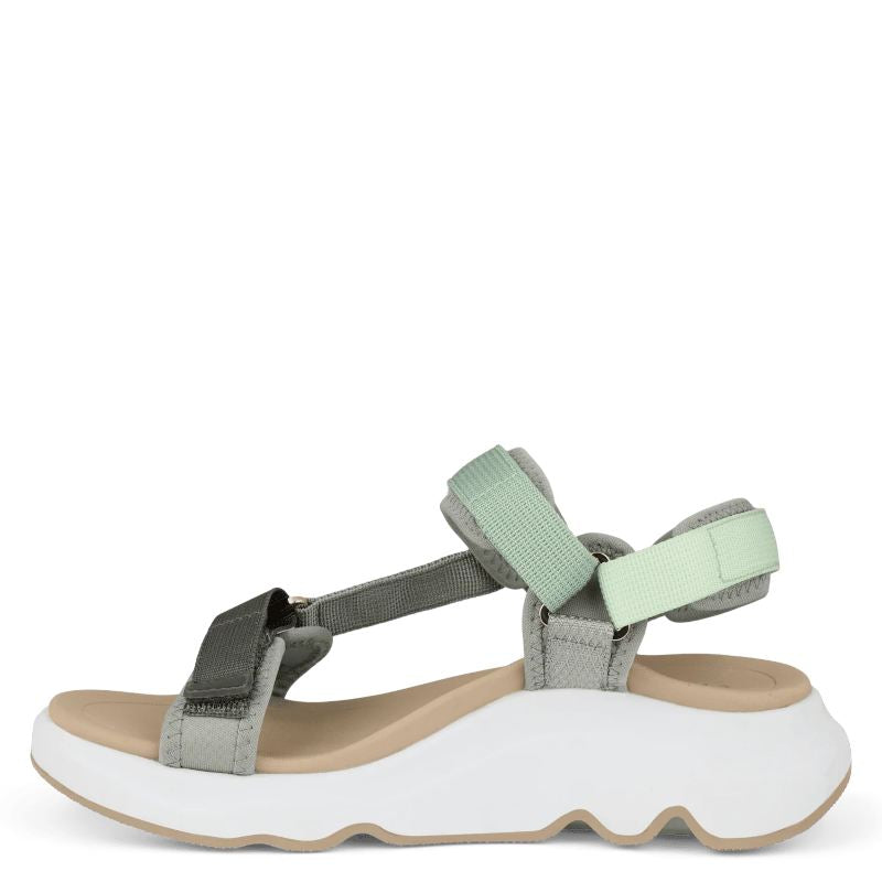 Green Comfort Venice Vaia Sage Sandal Dame Grøn