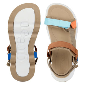 Green Comfort Venice Vaia Sandal Dame Multi