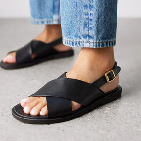 SORT 5637-102 SANDAL